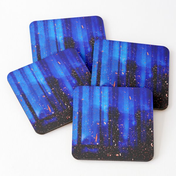 Item preview, Sprinkled Blue Lights designed and sold by EHANU.