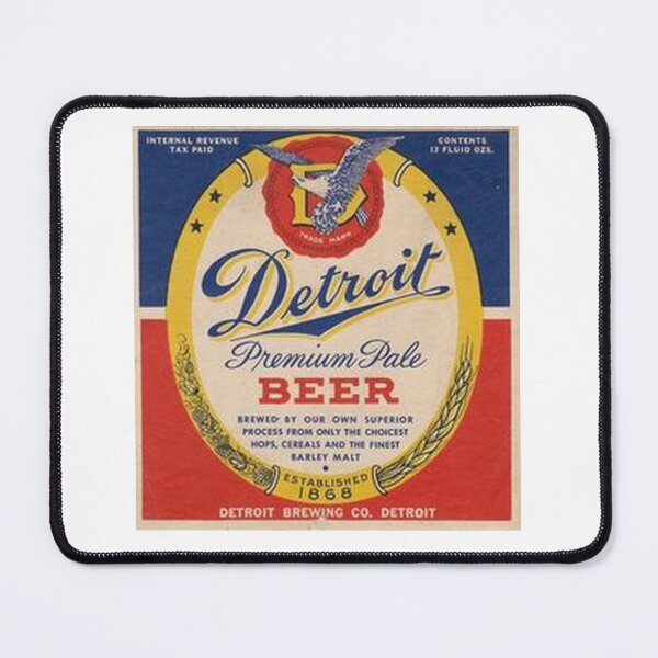 Item preview, Detroit Premium Pale Beer designed and sold by uniquenostalgia.