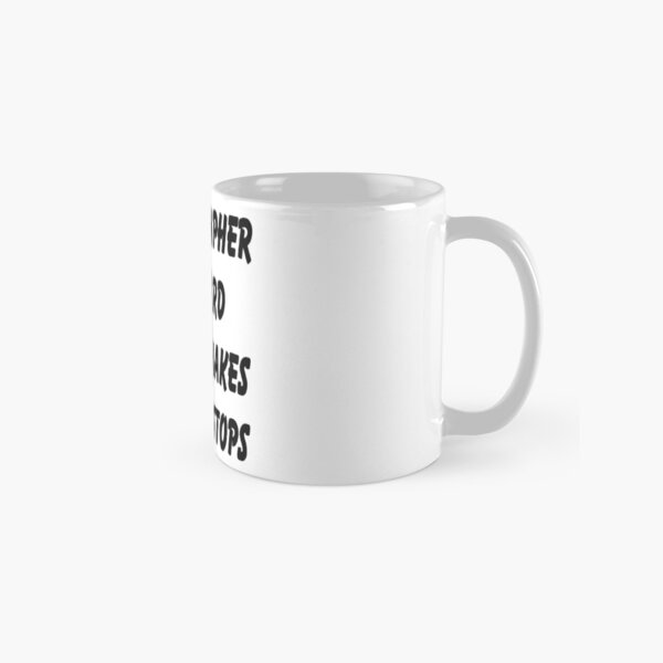 Photographer on board vehicle makes random stops Classic Mug