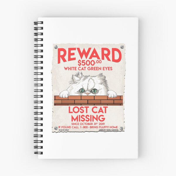 Item preview, Missing White Himalayan Cat Feline Animal Lover's Novelty Gift  designed and sold by nchithanh721.