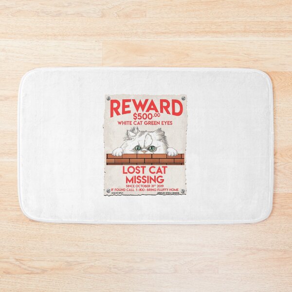 Item preview, Missing White Himalayan Cat Feline Animal Lover's Novelty Gift  designed and sold by nchithanh721.