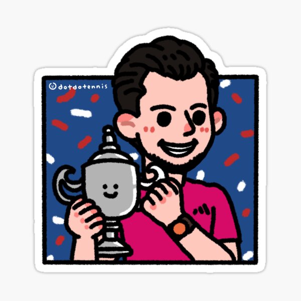Domi Thiem gewinnt die US OPEN 2020 Sticker