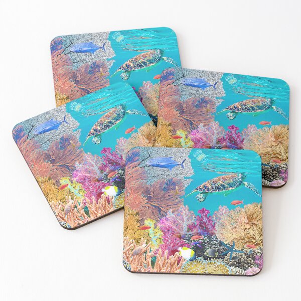 Item preview, Tropical Coral Reef Dreamscape designed and sold by OceanVentures.