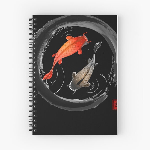 Item preview, Japanese Koi Vintage Ink Shodo Essential designed and sold by AnthonySavala.