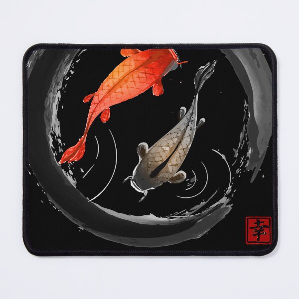 Item preview, Japanese Koi Vintage Ink Shodo Essential designed and sold by AnthonySavala.