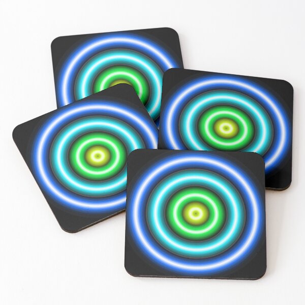 Item preview, Cold Neon Circles designed and sold by ToTheCore.