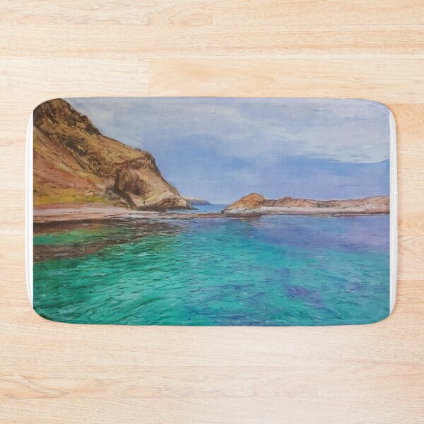 Item preview, View from Second Valley Jetty in oil designed and sold by ChristineDavisArt.