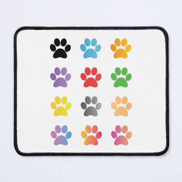 Item preview, Colorful Paw Prints designed and sold by EvolvClothing.