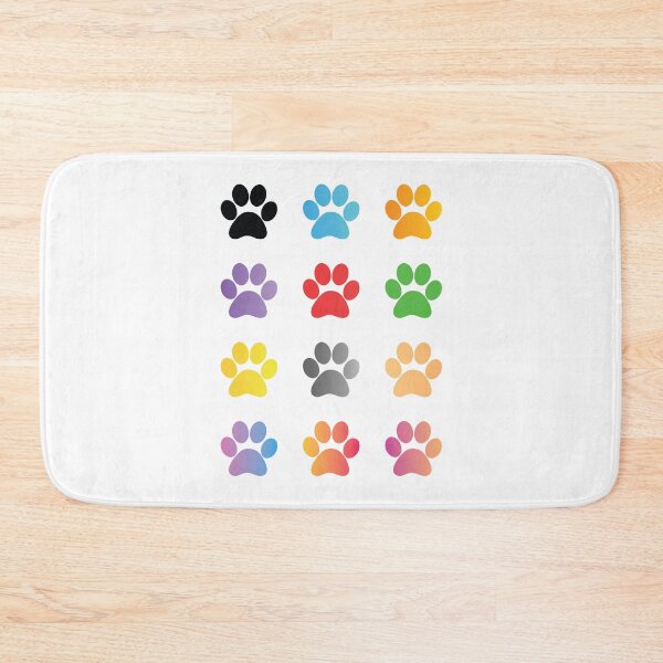 Item preview, Colorful Paw Prints designed and sold by EvolvClothing.