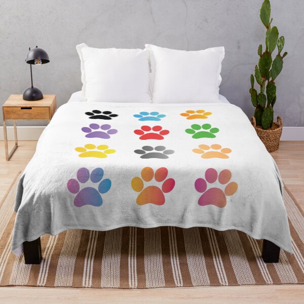 Item preview, Colorful Paw Prints designed and sold by EvolvClothing.