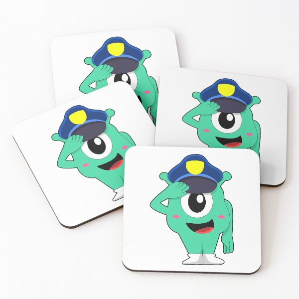 Item preview, Alien as Police officer with Police hat  designed and sold by hinh66848.