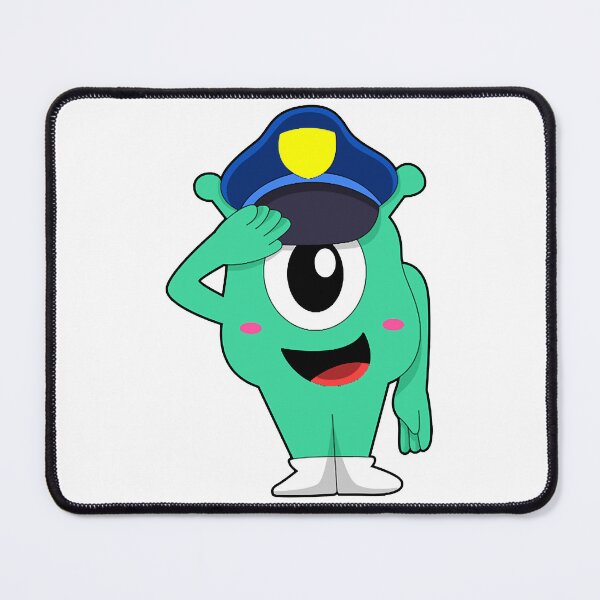 Item preview, Alien as Police officer with Police hat designed and sold by hinh66848.