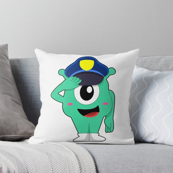 Item preview, Alien as Police officer with Police hat  designed and sold by hinh66848.
