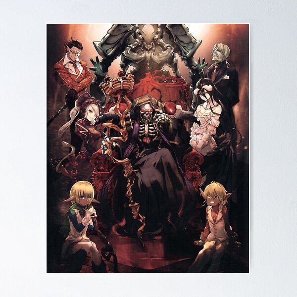 Overlord - Anime Poster  Anime, Personagens de anime, Anime echii
