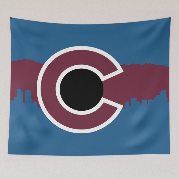 Item preview, Colorado State Flag - Avalanche 2 designed and sold by HootMoose.