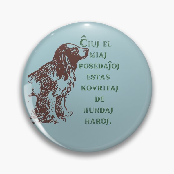 Item preview, Ĉiuj el miaj posedaĵoj estas kovritaj de hundaj haroj (Hela) designed and sold by Zebastjan Johanzen.