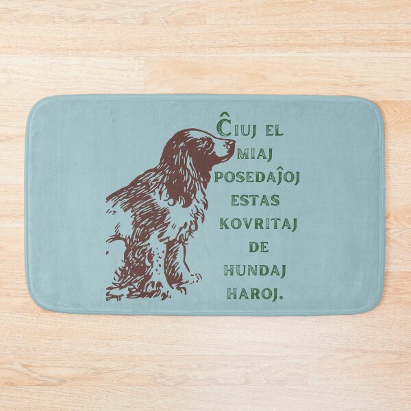 Item preview, Ĉiuj el miaj posedaĵoj estas kovritaj de hundaj haroj (Hela) designed and sold by Zebastjan Johanzen.