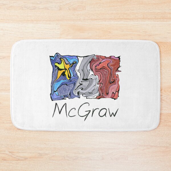 Item preview, Acadian Flag pastel liquid mosaic McGraw - Drapeau acadien mosaïque liquide pastel vitrail McGraw designed and sold by ColoursOfFrance.