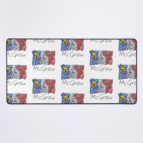 Item preview, Acadian Flag pastel liquid mosaic McGraw - Drapeau acadien mosaïque liquide pastel vitrail McGraw designed and sold by ColoursOfFrance.