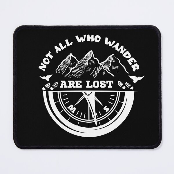 Item preview, Not all who wander are lost Mountain Hiker Hiking designed and sold by eviesfashion.