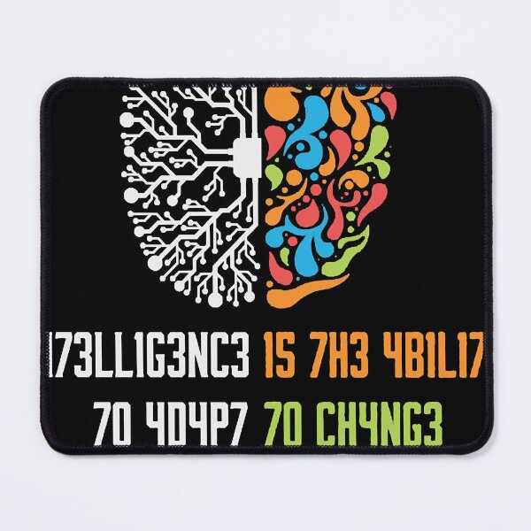 Item preview, Intelligence Is The Ability To Adapt To Change Science Gift Women Men Classic designed and sold by JamesDexter48.