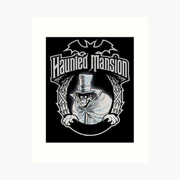 The Hatbox Ghost- Fine Art Print - Haunted Mansion – Caitlin