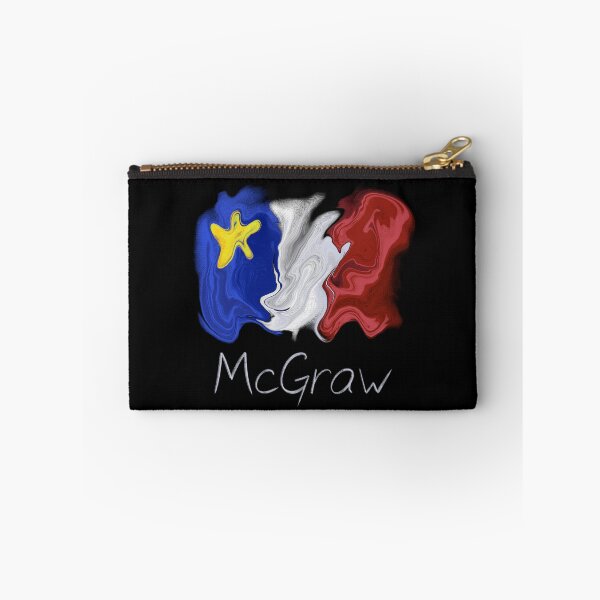 Item preview, Acadian Flag pastel liquid McGraw - Drapeau acadien liquide pastel McGraw designed and sold by ColoursOfFrance.