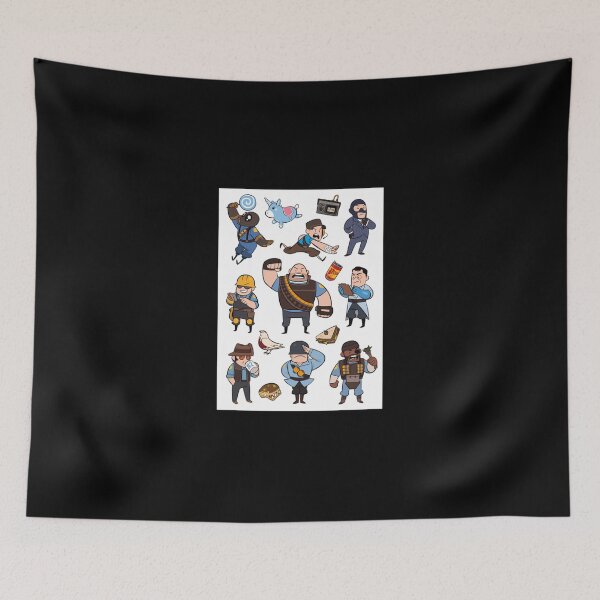 Item preview, Team Fortress 2 Blu All Class Classic T-Shirt designed and sold by ethenfran6.