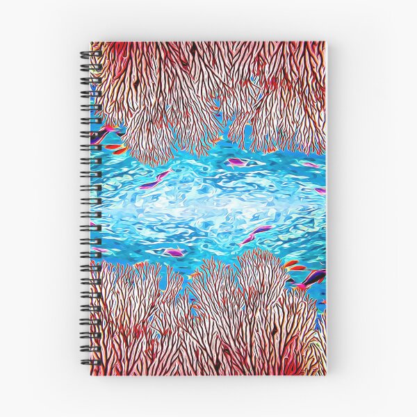 Item preview, Red Reef Reflection | Shallow Sea Fans designed and sold by OceanVentures.