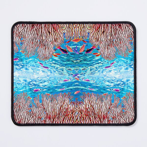 Item preview, Red Reef Reflection | Shallow Sea Fans designed and sold by OceanVentures.