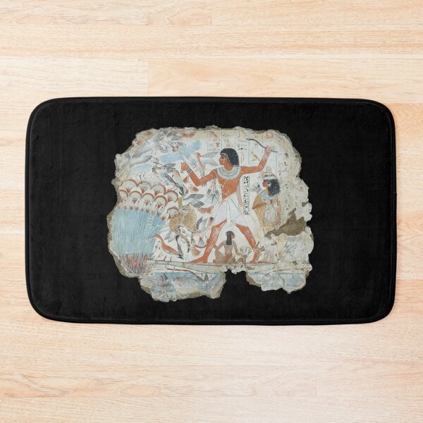 Item preview, Nebamun fowling in the marshes (on black) designed and sold by DotorEaon.