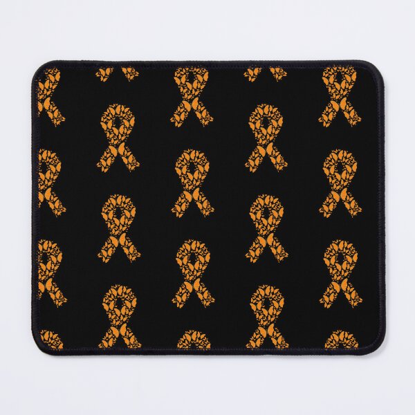 Item preview, Orange butterfly awareness ribbon designed and sold by Tanuja Sharma.