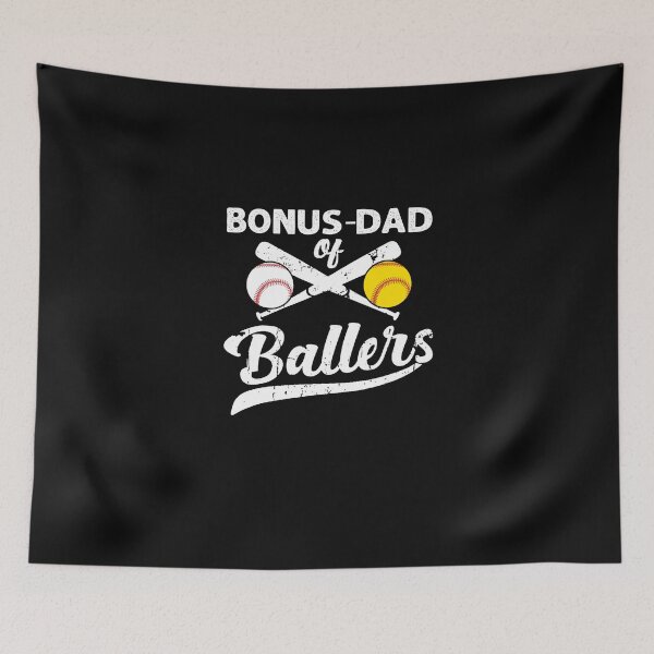 Item preview, bonus-dad of Ballers bonus-dad of Baseball And Softball Player For dad designed and sold by Humber19912.