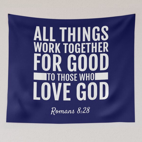 Item preview, Romans 828 All Things Work Together For Good TShirt Bible designed and sold by PokasnBuhagy.