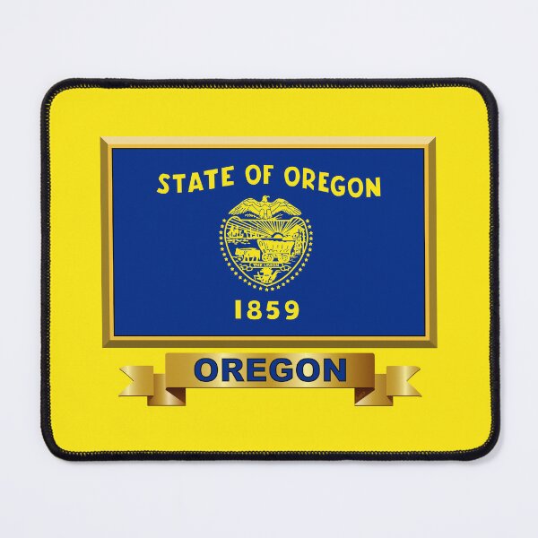 Item preview, OREGON Flag Gifts, Masks, Stickers & Products (PC4) designed and sold by mpodger.