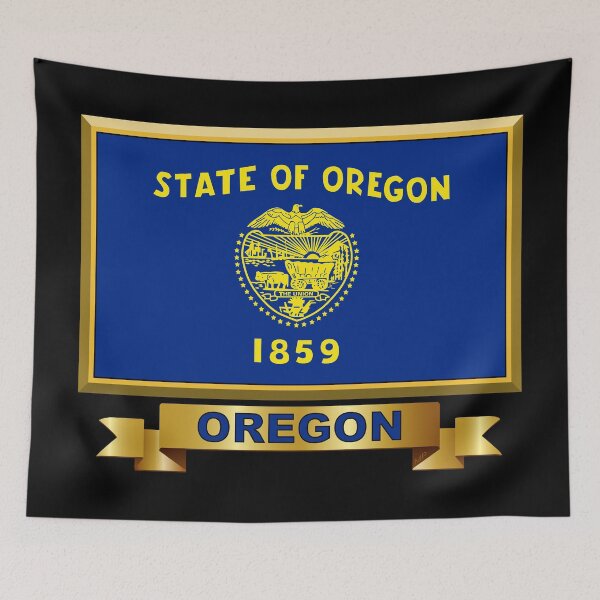 Item preview, OREGON Flag Gifts, Masks, Stickers & Products (PC4) designed and sold by mpodger.