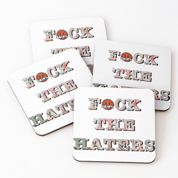Item preview, F*ck The Haters designed and sold by FrickinFreckled.