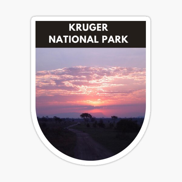 Kruger National Park - South Africa Sticker
