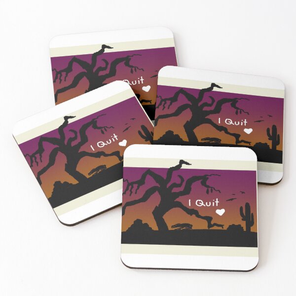 Item preview, I Quit <3 designed and sold by untruthsteller.