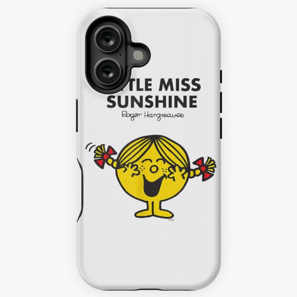 Mr. Men Little Miss Little Miss Sunshine Case iPhone ケース Mr Men and Little Miss x Skinnydip Little Miss Sunshine