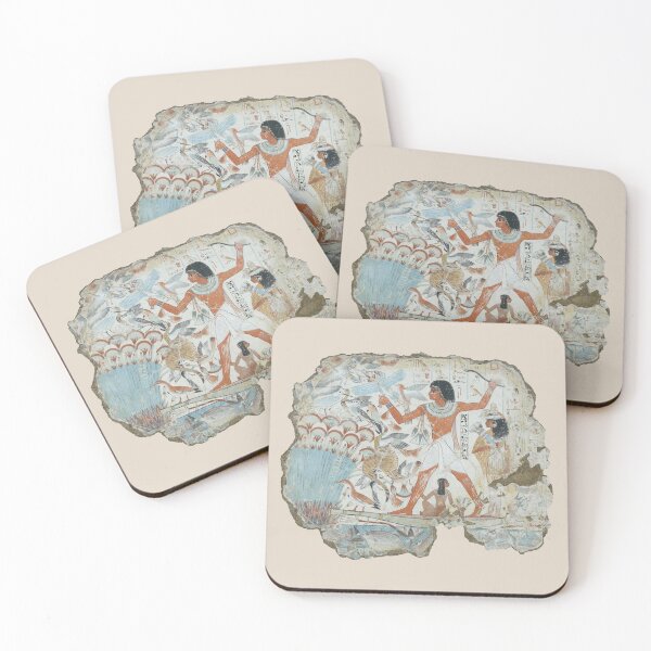 Item preview, Nebamun fowling in the marshes (on cream) designed and sold by DotorEaon.