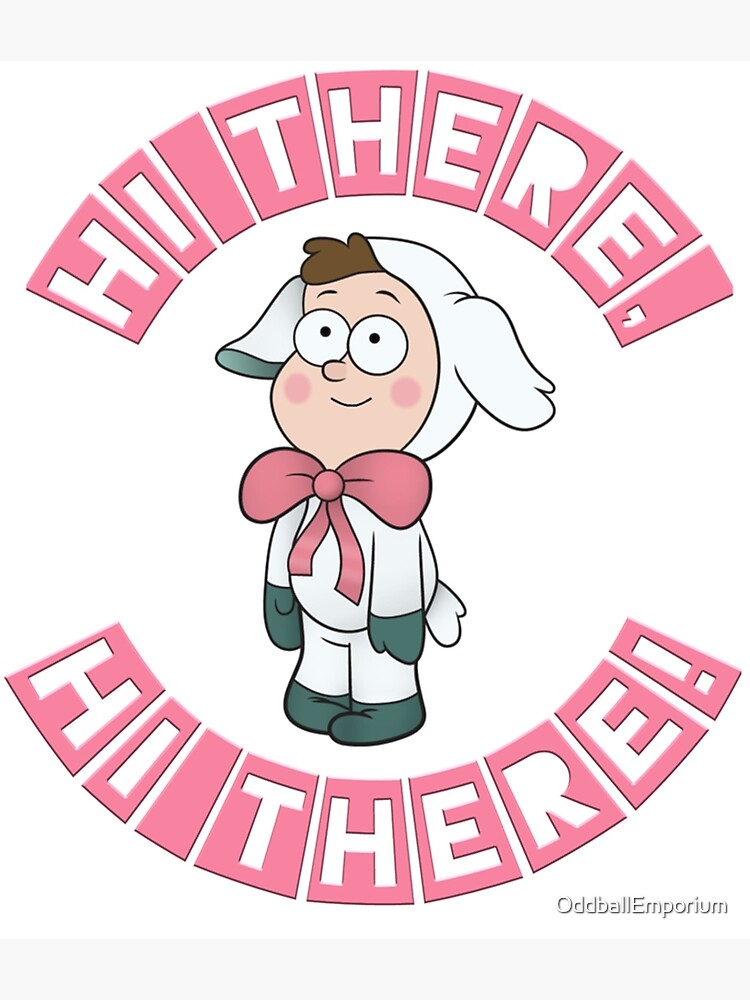 "Gravity Falls Dipper's Lamby Dance" Poster by OddballEmporium