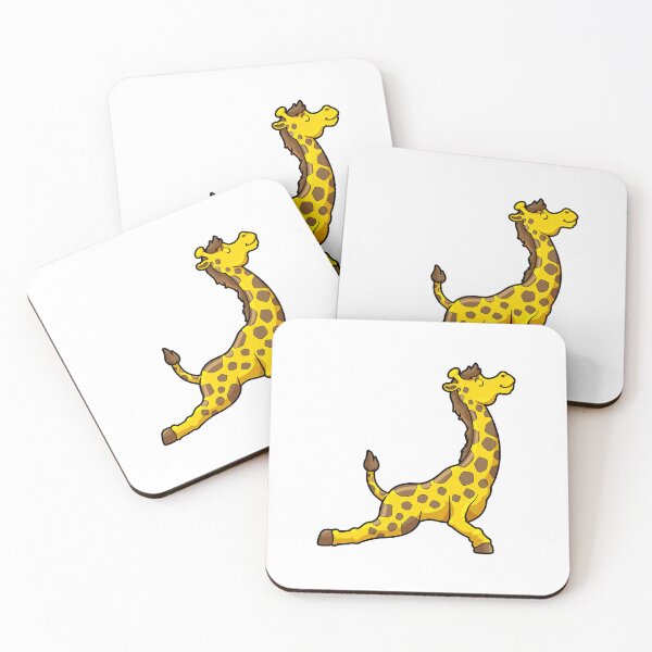 Item preview, Giraffe at Yoga Stretching exercises Legs & Neck  designed and sold by hinh66848.
