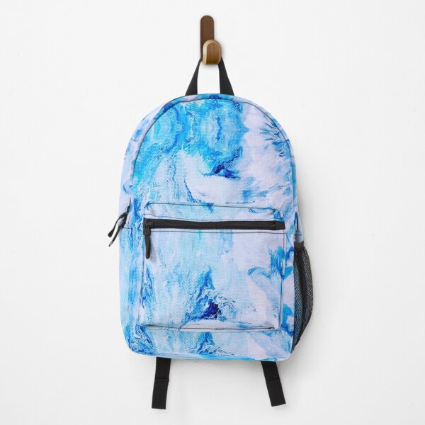 Item preview, Blue, Turquoise, and White Painting designed and sold by Creative-Voyage.