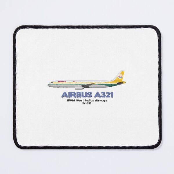 Item preview, Airbus A321 - BWIA West Indies Airways designed and sold by ucvinhtoan55.