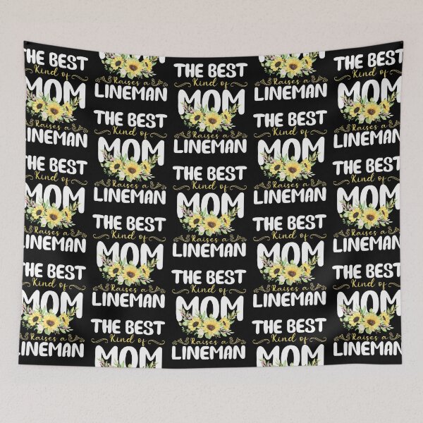 Item preview, the best kind of mom raises a Lineman designed and sold by EmilyFun.