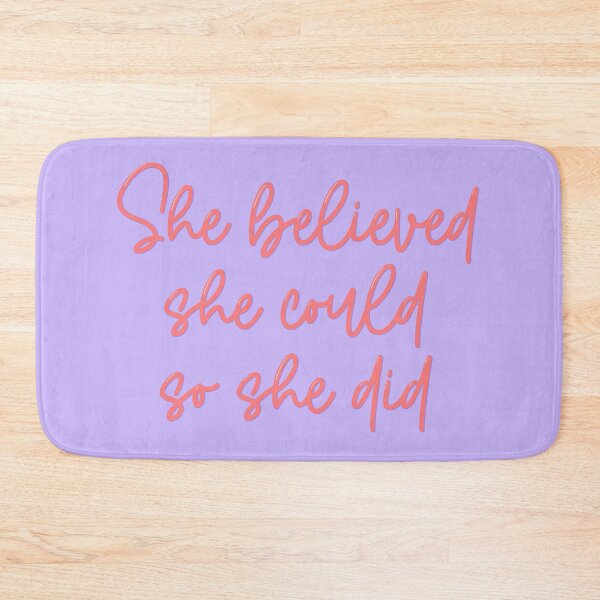 Item preview, She believed she could, so she did designed and sold by ToTheCore.