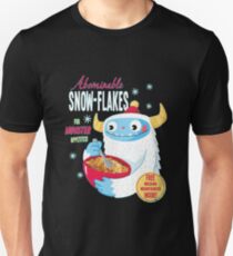 Abscheuliche Schneeflocken Slim Fit T-Shirt