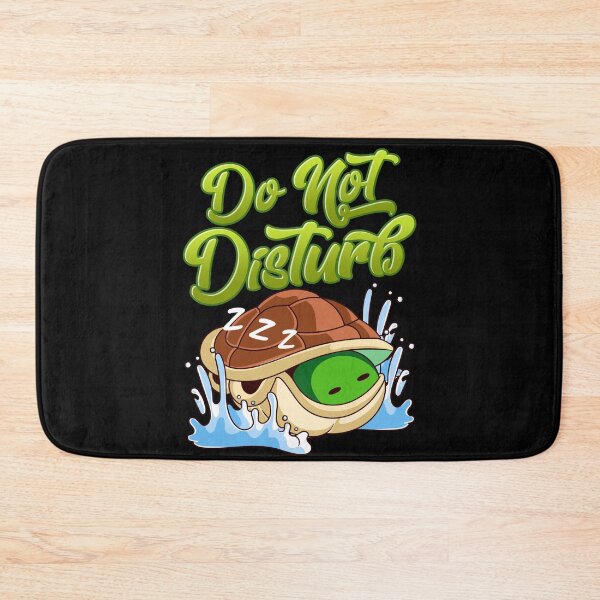 Item preview, Cute Turtles Do Not Disturb Turtle in Shell designed and sold by wrestletoys.