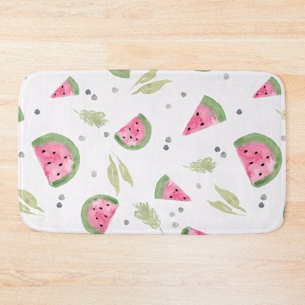 Item preview, Watercolour watermelon, cute pink and green designed and sold by Ashleigh Fish.